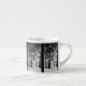 Wolf & Forêt de neige Espresso Café Mug (Droite)