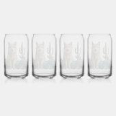 Wolf Four Blikvorm Glas (Achterkant)
