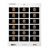 Wolf Geest Binnen Etiket (Full Sheet)