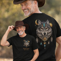 Wolf Geest Dier | Boho Wolf Totem