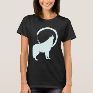 Wolf Geest Dier Heilige Sjamaan Native American C T-shirt
