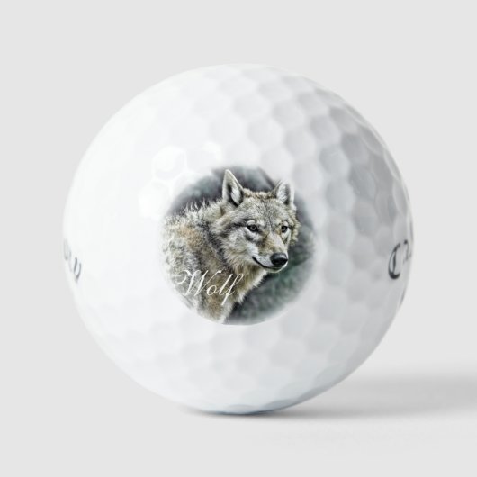 Wolf Golfballen (Voorkant)