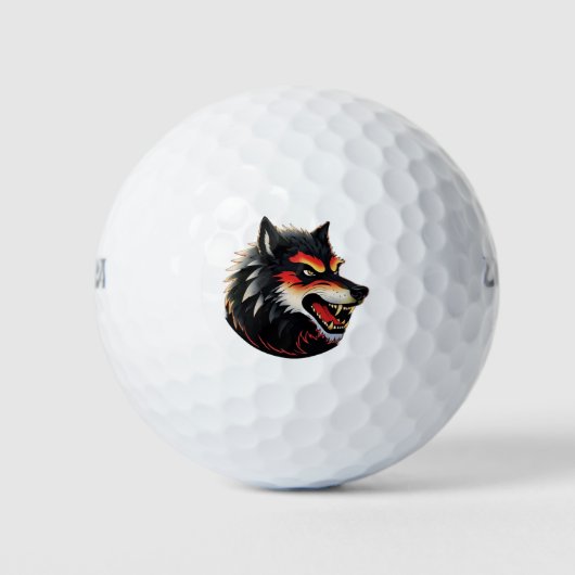 Wolf Golfballen (Voorkant)