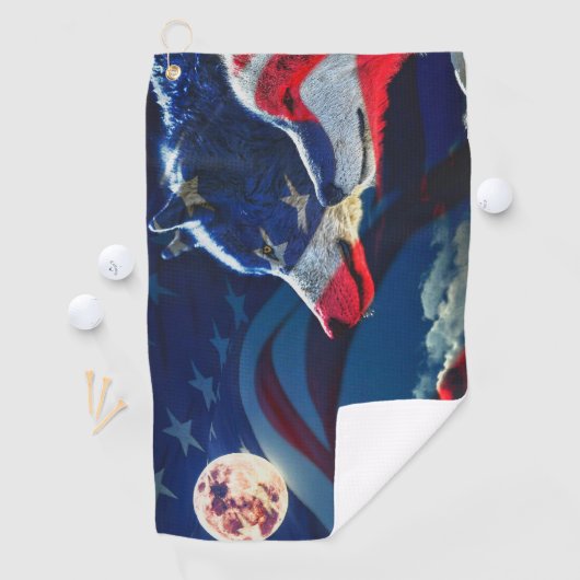 Wolf Golfhanddoek (Insitu)