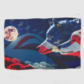 Wolf Golfhanddoek (Horizontaal)