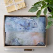 Wolf Gray Hunter Waterverf Tissuepapier (Geschenk)