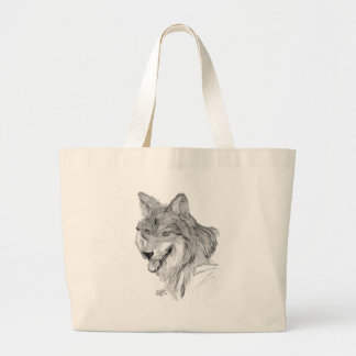 Wolf Grote Tote Bag