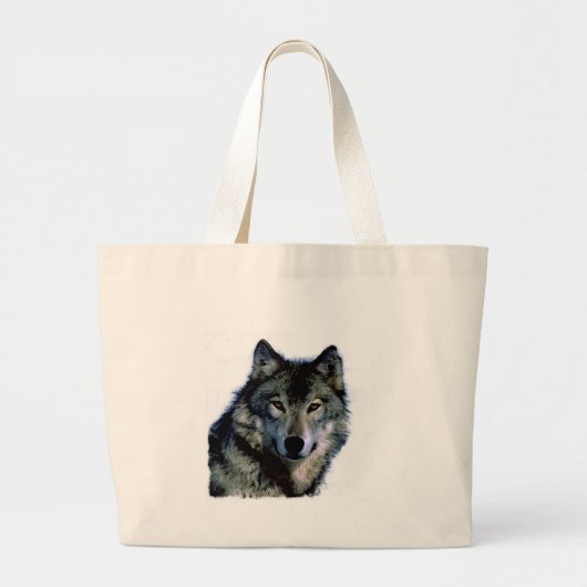 Wolf Grote Tote Bag (Voorkant)