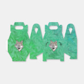 Wolf - gunst box bedankdoosjes (Uitgevouwen)