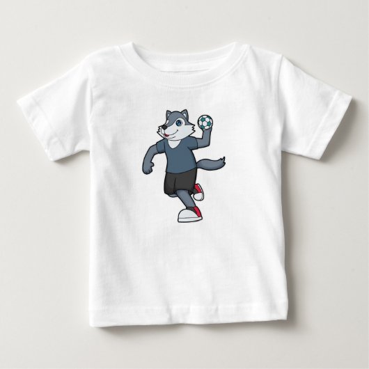 Wolf Handball speler Handball (Voorkant)