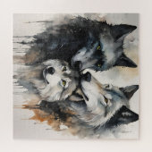 Wolf Harmony Legpuzzel (Horizontaal)