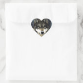 Wolf Hart Sticker (Tas)