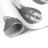 Wolf Head Cadeaupapier (Rol Hoek)