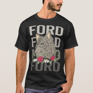 Wolf Head - Ford Naam T-shirt