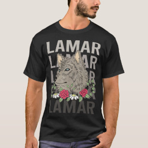 Wolf Head - Lamar naam T-shirt