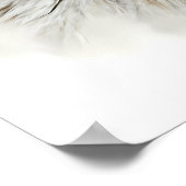 Wolf Head Portrait Poster (Hoek)