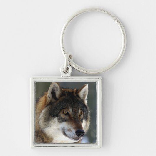 Wolf Head Sleutelhanger (Voorkant)