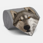 Wolf Head Stropdas (Opgerold)