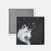 Wolf Heart Magnet - Original Magneet (Voorkant / Achterkant)