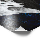 Wolf Heart Print Foto Afdruk (Hoek)