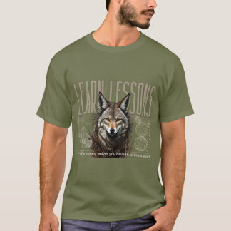 Wolf: Het leven leert lessen T-shirt