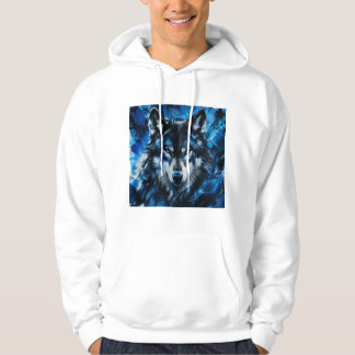Wolf hoofd hoodie