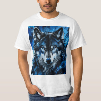 Wolf hoofd t-shirt