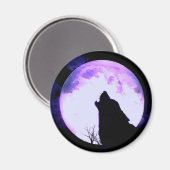 Wolf Howl Magnet (Recto/Verso)