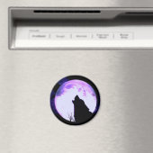 Wolf Howl Magnet (In Situ (Lave-vaisselle))