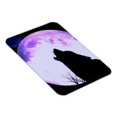 Wolf Howl Premium magneet (Rechterzijde)