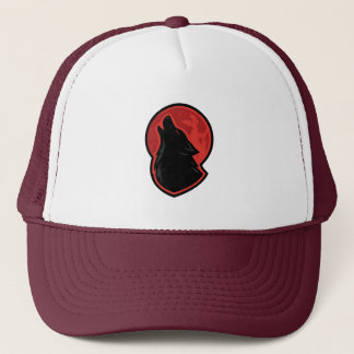 Wolf Howl Trucker Hat – Bloedmaan Dark Fantasy St Pet
