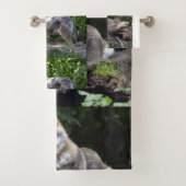 Wolf Howl Vie sauvage Arbres animaux Destiny Desti (En situation)