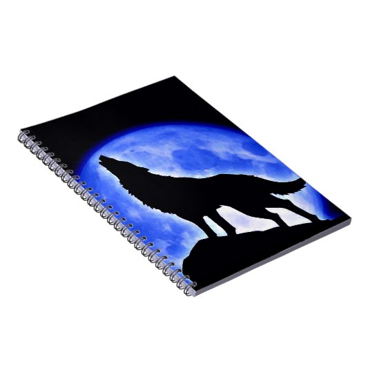 Wolf Howling au Carnet Blue Moon (Côté Droit)