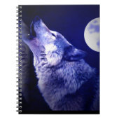Wolf Howling au Carnet Blue Moon (Devant)