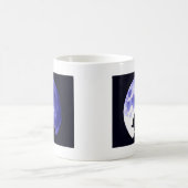 Wolf Howling bij Moon Koffiemok (Center)