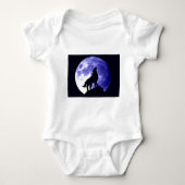 Wolf Howling bij Moon Romper (Voorkant)