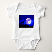 Wolf Howling bij Moon Romper (Voorkant)