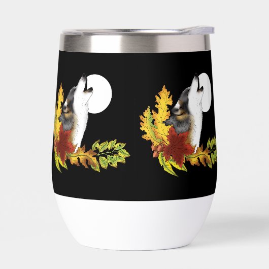 Wolf Howling Moon (Gauche)