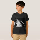 Wolf Howling T-shirt (Voorkant volledig)