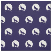 Wolf Howling van Moon Wolves Stof (Swatch)