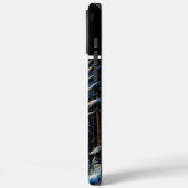 Wolf huilt naar heldere maan Case-Mate iPhone case (Achterkant / Links)