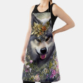 Wolf in de Bossen Schort (Insitu)