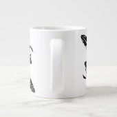 Wolf in de mist jumbo mok (Achterkant)