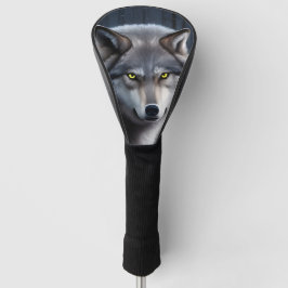 Wolf in Winter Forest Golfheadcover