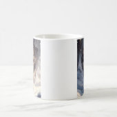 Wolf in winter koffiemok (Center)