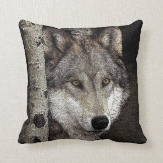 Wolf Ink Art Pillow Kussen