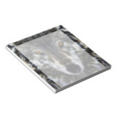 Wolf Inspirerend grafisch portret Notitieblok (Schuin)