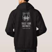Wolf Instinct Sweat - shirt à capuche (Dos)