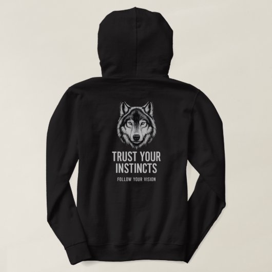 Wolf Instinct Sweat - shirt à capuche (Design dos)
