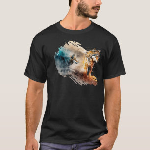 wolf is mijn geestesdier " aardig " t-shirt